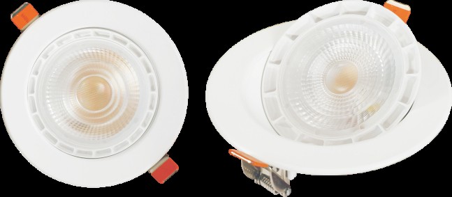 4" LED Gimbal Recessed Downlight, 9W, CCT Selectable
