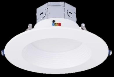 4" LED J-Box Integrated Anti-Glare Downlight, 10W, Tunable White CCT