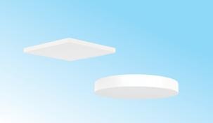 12" Round LED Trimless Downlight, 24W, 5CCT