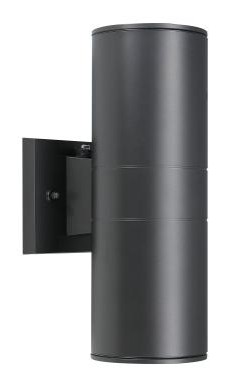 LED Cylinder Up and Down Wall Light, 18W, 3000K/4000K/5000K, with Photocell