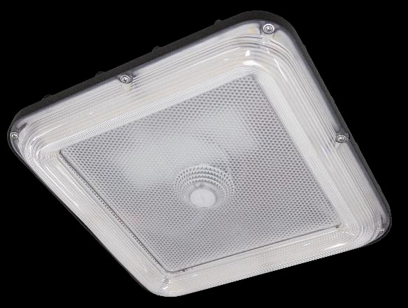 LED Garage Canopy Light GC02 Series, 60W/80W/100W Selectable, 3000K/4000K/5000K Selectable
