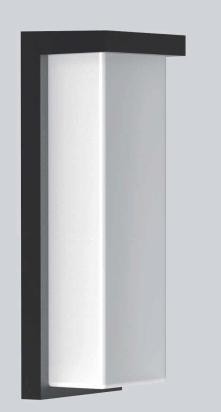 LED Outdoor Wall Sconce MWP02 Series, 12W/14W/16W Selectable, 3000K/4000K/5000K Selectable