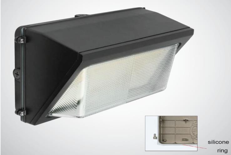 LED Wall Pack Light, WP Series, 80/60/40W Selectable, Tunable 3CCT