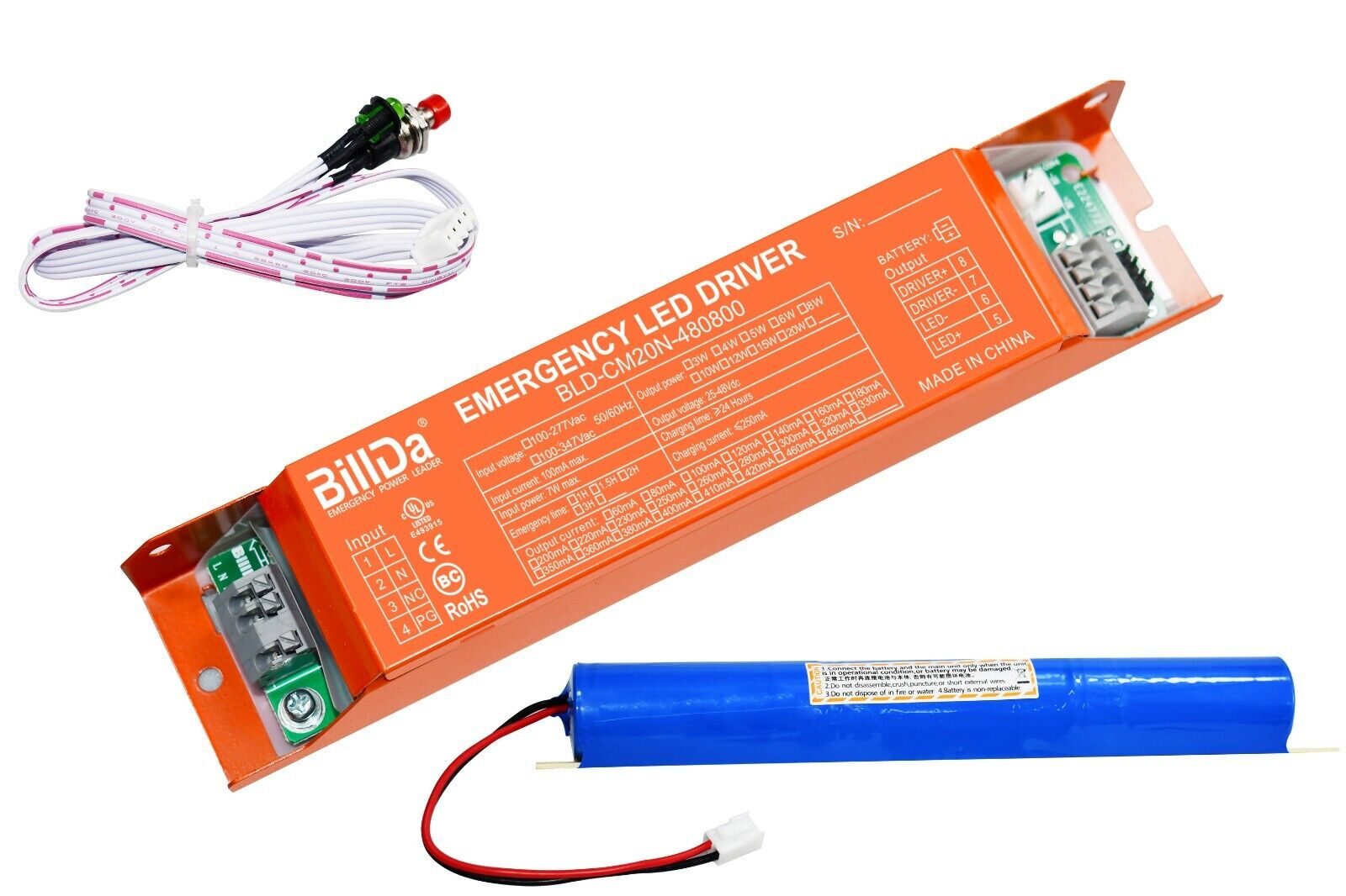 DC Wiring, Standard Internal (2pc)