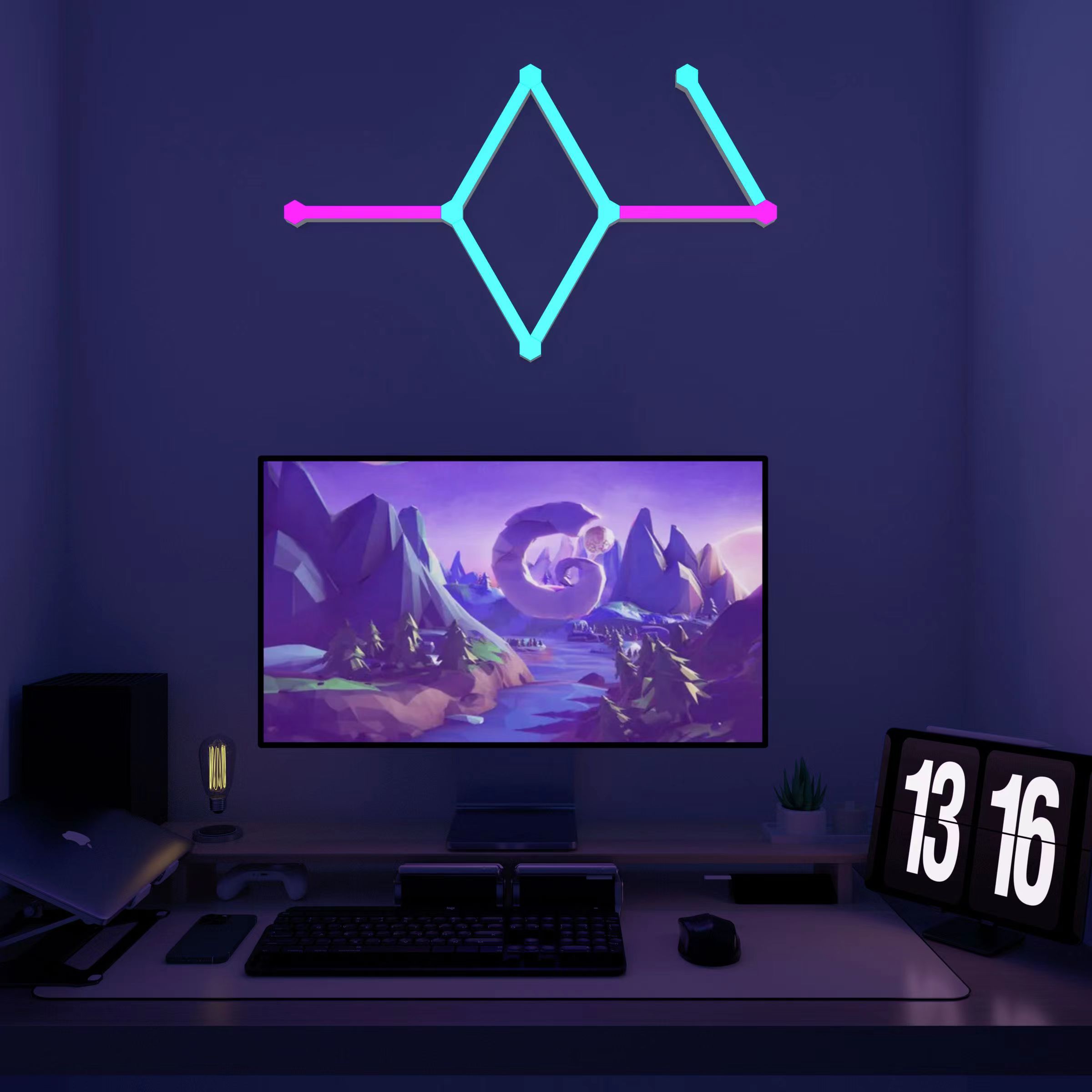 LED Smart Space Linear Wall Light Bar